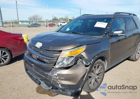 2015 Ford Explorer Xlt из США, поврежденный, VIN 1FM5K7D89FGC21598